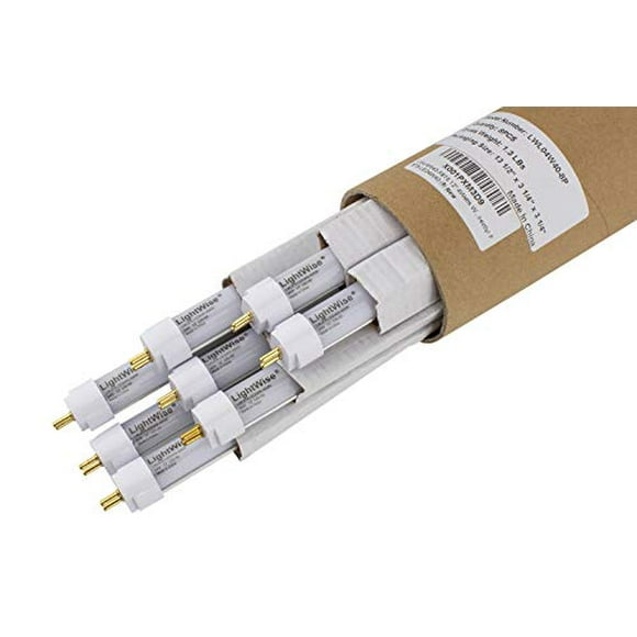 LWL4W40-F8T5 12“ 4Watts White LED T5 Tube with 4000K to Retrofit for 8W T5 Fluorescent Tube of Your Under-Cabinet Lights to get Over 50% Energy Saving! Replace Directly! F8T5-LED4W