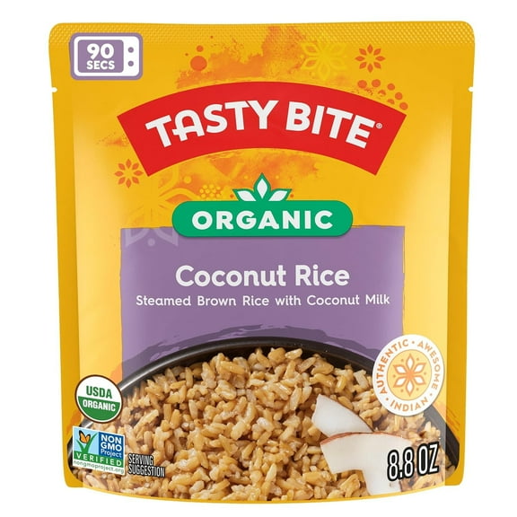 Tasty Bite, Organic Coconut Rice, 8.8 oz (250 g) Pack of 3