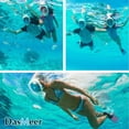 thumbnail image 2 of Masque Intégral de Plongée en Apnée DasMeer Seaview 180° Compatible GoPro, Masque de Snorkeling avec Respiration Facile, Drainage Facile et Anti-Buée, Anti-Fuite, Bandeau Ajustable pour Adultes et Enfants, Natation en Mer (Bleu, G/TG), 2 of 7