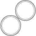 thumbnail image 3 of Véritable Anneau d'Étanchéité Instant Pot, Lot de 2, Transparent – 8 Pintes, 3 of 4