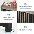 thumbnail image 3 of Tribesigns Shoe Cabinet for Entryway, 25 Pairs Shoe Cabinets with Doors, 5-Tier Wood Shoes Rack Organizer, Gray, 3 of 6