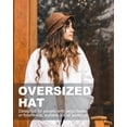 thumbnail image 2 of Zylioo XXL Oversize Bucket Golf Hat,64cm Travel Hats Packable,Wearable Sun Hat for Big Heads 25"-26", 2 of 5
