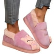 thumbnail image 6 of KANG Slippers With Cat Design Cozy Fleece Lined Winter Shoes For Indoor Outdoor Comfort, 6 of 7