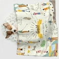 thumbnail image 6 of Pofeuu Golf Icons And Golfer Print Puppy Blanket,Dog Blankets,Pet Blanket Cozy Cat Blankets for Indoor Cats, Fuzzy Pet Blanket for Kitten Doggy Dog Blankets-Medium, 6 of 8