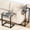 Lvory Gray, variant on Tv Tray Table, 8-Level Adjustable Height Couch Side Table，90° Tilt Angle Adjustments C-Shaped End Table, with Phone & Tablet Slot Sofa Computer Desk for Couch, Sofa, Bed, Chair, Living Room (Brown)