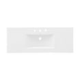thumbnail image 3 of Ceramic Vanity Top 48 inch with Three Faucet Holes, 3 of 8