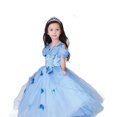 thumbnail image 3 of Vestido de Cenicienta de Halloween, vestido de princesa Elsa de Frozen, vestido de minifalda, falda de gasa para niños, falda para niños, 3 of 6