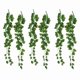 thumbnail image 1 of 6 Piezas de Guirnalda de Hiedra Artificial Plantas de Vid Colgantes Falsas Guirnalda de Follaje Falso, 1 of 7
