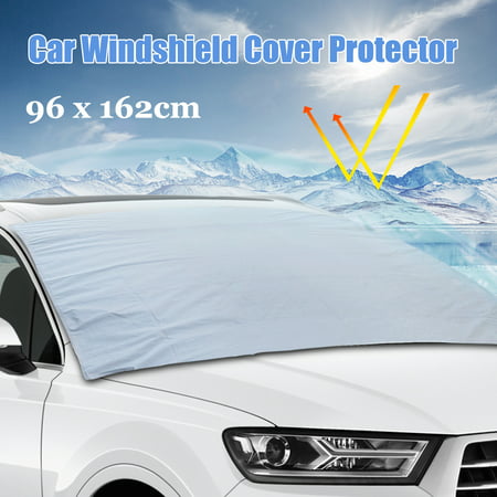 96x162cm Auto Car SUV Front Windshield Cover Sun Snow Ice Frost (Best Suv In Snow And Ice 2019)