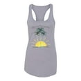 thumbnail image 2 of Wild Bobby, Today Is A Good Day for a Good Day Motivational Inspirational Pop Culture Ladies Racerback Tank Top, Heather Grey, Small, 2 of 3