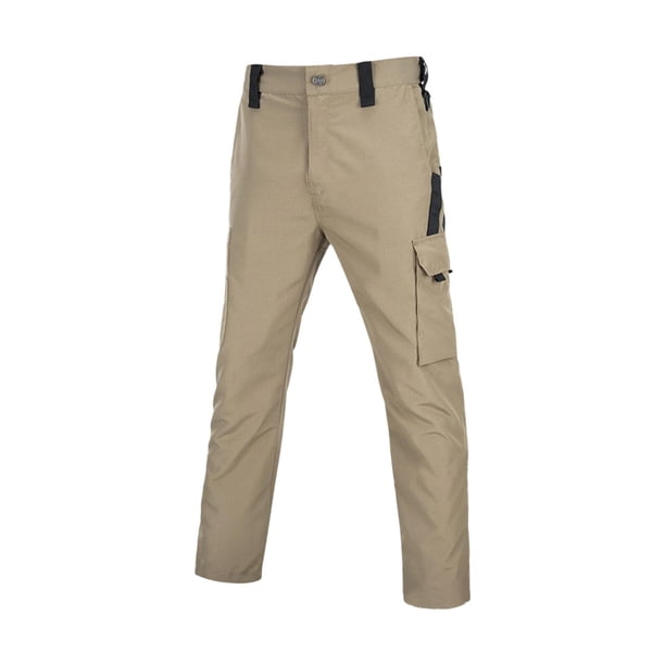 Ceisia Men's Gift Slim Outdoor Cargo Pants Quick-Dry Abrasion-Resistant Color-Block Multi-Color