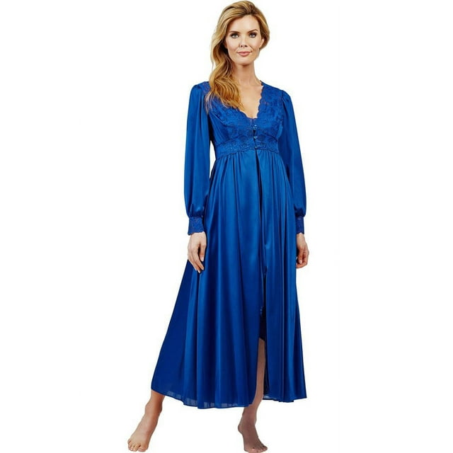 Velrose Lingerie Shadowline Long Corsage en Dentelle Robe Boutonnée 71737/71737X