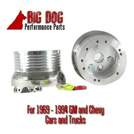 - Hot Rod Street Rod Rat Rod Chevy GM GMC 5/6 Hole Steering Wheel Adapter