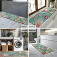 thumbnail image 2 of Pioneer Flower Floral Print Pattern Kitchen Rug Mat,Kitchen Runner Rugs Non Skid Washable,Decorative Kitchen Floor Mats for Kitchen,Sink,Laundry,17"X47", 2 of 5