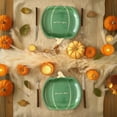 thumbnail image 6 of Pumpkin Paper Plates | Set of 10 Orange 7-Inch Disposable Dessert Plates for Thanksgiving & Fall Parties | Festive Tableware for Kids & Adults, 6 of 6