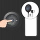 thumbnail image 5 of Receptor Adaptador Bluetooth 5.0 Perfecl para Coche 3.5mm USB, 5 of 8