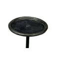 thumbnail image 2 of HomeRoots 488524 23 x 11 x 11 in. Black Iron Pedestal Round End Table, 2 of 5