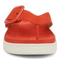 thumbnail image 3 of Vionic Women's Uptown Marin Toe Post Sandal Cherry Tomato Nubuck 9.5W, 3 of 10
