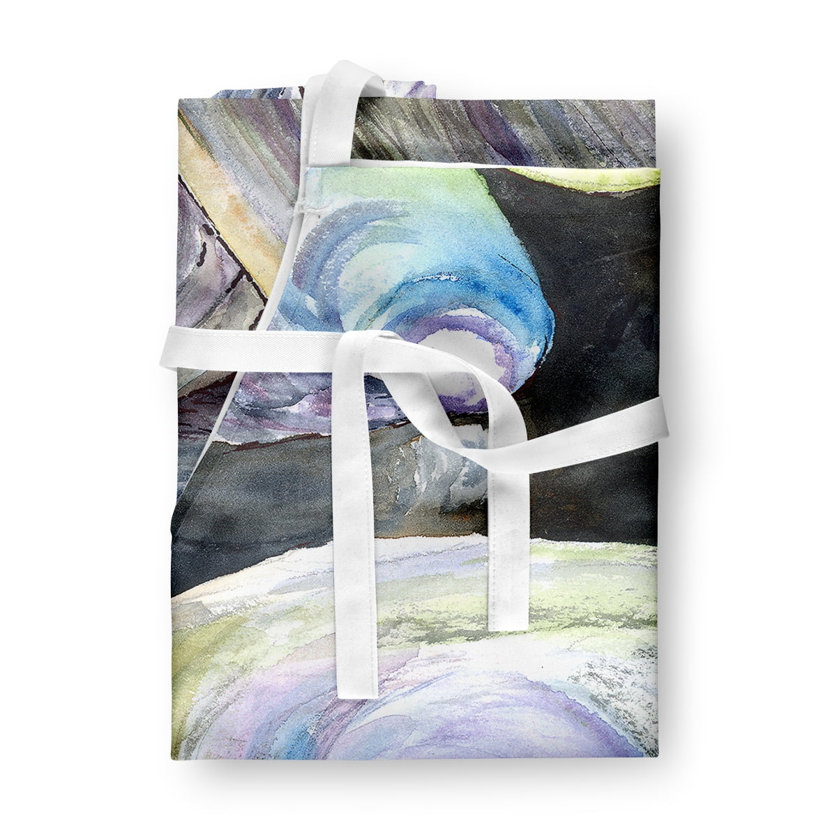 Carolines Treasures 8714APRON Clam Quahog Apron Large multicolor