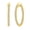 14K Yellow Gold, variant on 2 to 9 Carat Inside Out LAB GROWN Diamond Hoop Earrings for Women Premium Collection (H-I Color SI2-I1 Clarity) 14K White Gold Round Shape 2 Carat
