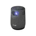 thumbnail image 1 of ASUS ZenBeam Latte L1 - DLP projector - LED - 300 lumens - 1280 x 720 - 16:9 - 720p - short-throw fixed lens - Wi-Fi / Bluetooth - gray, black, 1 of 15
