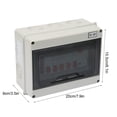 thumbnail image 3 of 4 Way Garage Caravan Consumer Unit 63A 30mA RCD 4MCB 2x6A+20A+32A, 3 of 7