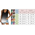 thumbnail image 3 of Outfmvch tank top for women Casual Tie Dye Printing Tank Sleeveless Vest T Shirt womens tops crop tops Blue, 3 of 6