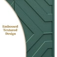 thumbnail image 4 of HLR 63'' Modern TV Stand for 65/70/75 inch TV, Entertainment Center with Storage Cabinet, Mid Century Green TV Stand,Embossed Pattern TV Console, TV Media Console for Living Room, Bedroom, 4 of 7