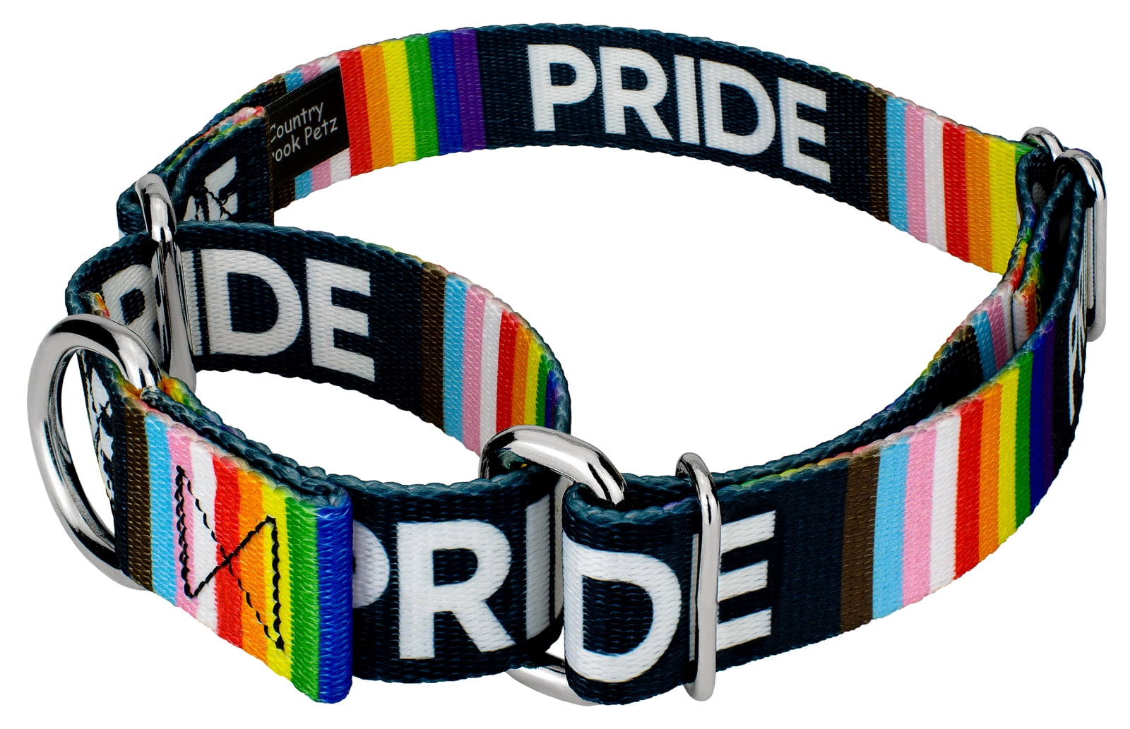 Country Brook Petz® Pride Martingale Dog Collar and Leash, Medium