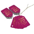 thumbnail image 3 of Inkdotpot Gold Foil Paper Hang Tags Thank You For Celebrating With Us Bridal Shower-Baby Shower-Retirement-Wedding-Birthday Favor Tags 50 Pieces, 3 of 6