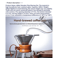 thumbnail image 2 of Pour over Coffee Maker Dripper Serving Set with Stainless Steel Filter Reusable Glass Sharing Pot Drip Filter Cup, 2 of 8