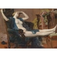 thumbnail image 3 of Józef Męcina-Krzesz 18x14 Black Modern Framed Museum Art Print Titled - Daydreaming, 3 of 5