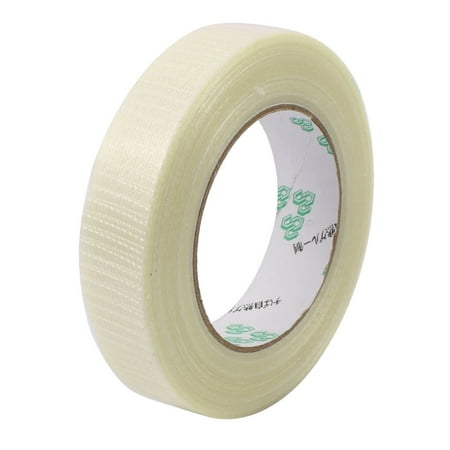 Glass Setting Tape - 25mm Width 50M Length Insulating Fiber Glass Tape Adhesive for RC Airplane