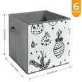 thumbnail image 6 of Collapsible Oxford Fabric Storage Cubes with Handles, Large Mid Foldable Oxford Cloth Bins Set of 2/6, Closet Organizers for Shelves Clothes Home Kitchen Toy - hykkdwc5, 6 of 7