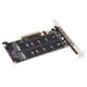 thumbnail image 2 of Adaptador PCIE, tarjeta adaptadora Dual M.2 Adaptador PCIE dual Tarjeta adaptadora Tecnología innovadora, 2 of 9