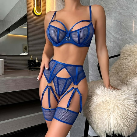 

Simplmasygenix Bras Clearance Summer Fall Sport Sexy Sexy Women 5PCS Lingerie Suit Babydoll Underwear Garter Belt Panties Underpants Sleepwear