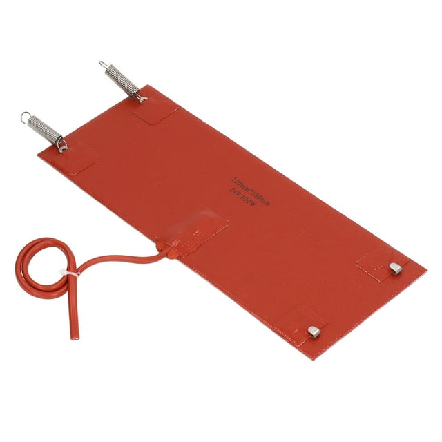 Flexible Heater Mat, 100W Silicone Heating Pad Universa Fast Heating Waterproof Silicone Car Engine Heated Tools