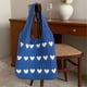thumbnail image 4 of Simple Beach Shoulder Bag Multipurpose Reusable Fabric Storage Bag for Outdoor, 4 of 5