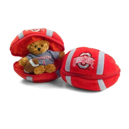 Ohio State Buckeyes Stuffed Bear in a Ball - (Best Ohio State Football Players Ever)