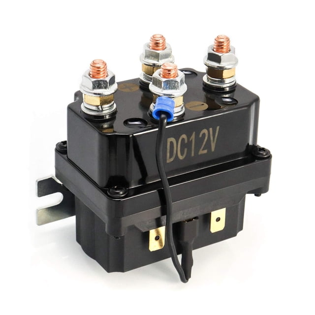 Relé Contactor Solenoide para Cabrestante QWORK 12V 250A