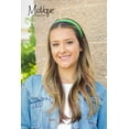 thumbnail image 3 of Motique Accessories 1 inch Vegan Leather Headband for Women and Girls (Kelly Green), 3 of 6