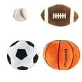thumbnail image 3 of OUNONA 1Pcs 4.7In Creative Plush Ball Toy Simulation Baseball for Kids Birthday Party White, 3 of 8