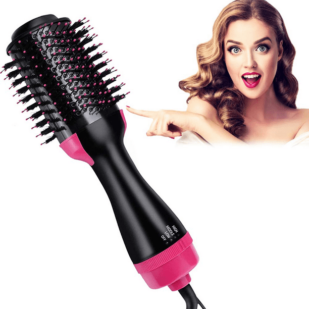 3 in 1 One Step Hair Curler Straightener Hair Dryer Brush Electronic Hot  Air Comb - China Hair Comb and Hair Brush price