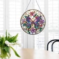thumbnail image 6 of 5D Rhinestone Art Kit Hanging Wall Decor - DIY Diamond Art Catcher Window Ornament - Acrylic Rhinestone Craft Kit for Home Decor, Living Room, Bedroom - Stress Relief Craft Gift, 6 of 10
