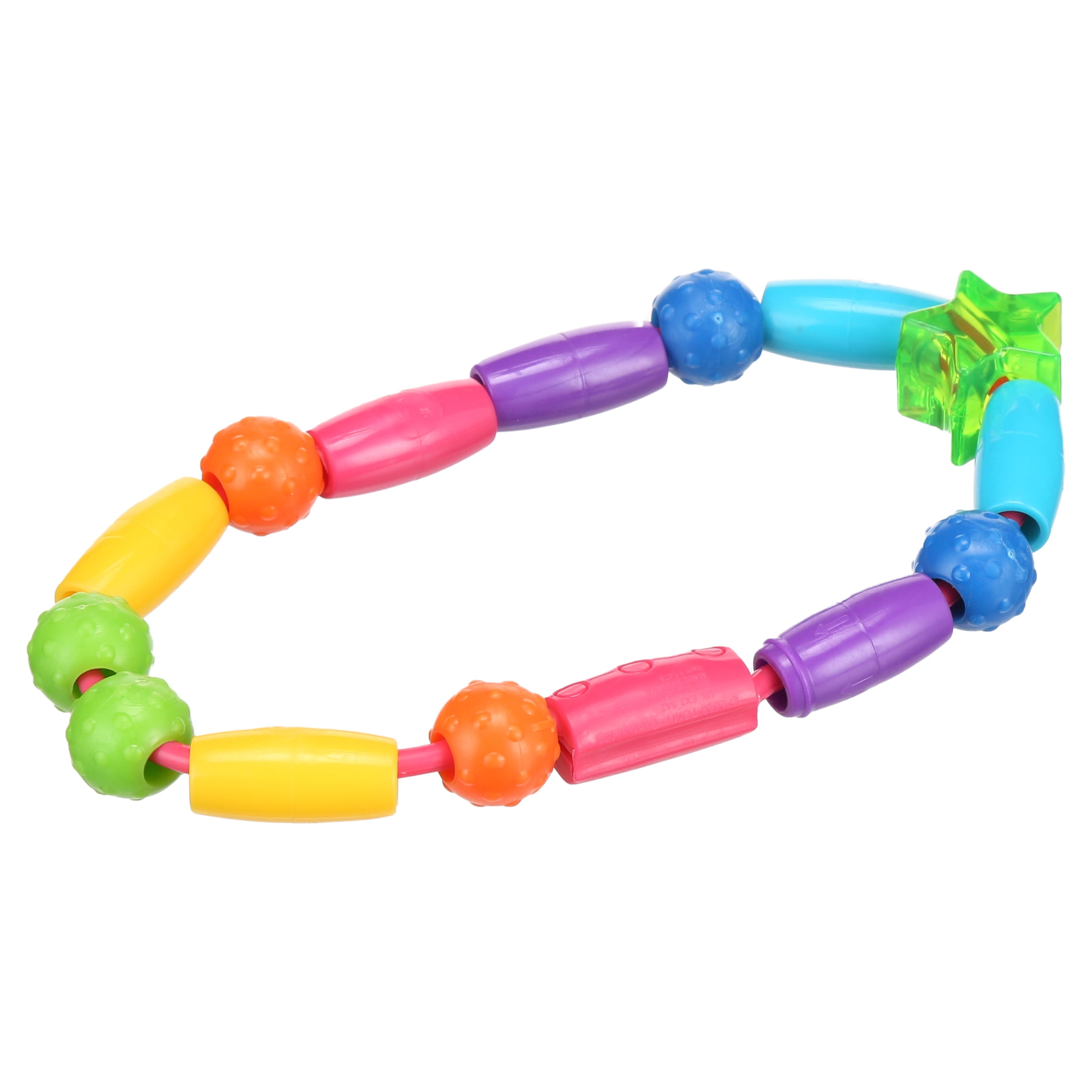 the first years bright beads teether