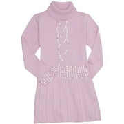 Girl Connection - Girl's Sparkly Sweater Dress