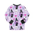 thumbnail image 5 of Gerichy Halloween Pajamas Little Boy Girls Crew Neck Cute Print Pajama Sets Long Sleeve Lovely Sleepwear 2 Piece Pjs Multiple Cartoon Jammies Pajama 2T-9T, 5 of 7
