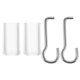 thumbnail image 2 of Mini Blind Replacement Parts With Hooks For Horizontal Blinds Simple Design, 2 of 5