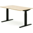 thumbnail image 3 of Allermuir Home Metal Height Adjustable Standing Desk in Oak, 3 of 4