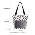 thumbnail image 3 of Honeii Poodle Dog Print Women Top Handle Satchel Handbags,Fashion Handbag,Messenger Tote Bag Purse for Women,Shoulder Bag Handbag for Travel, Work, 3 of 6